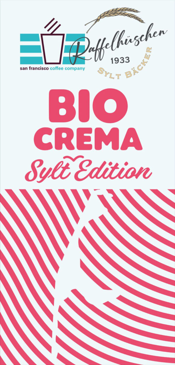 San Francisco Bio Crema 500g ganze Bohne