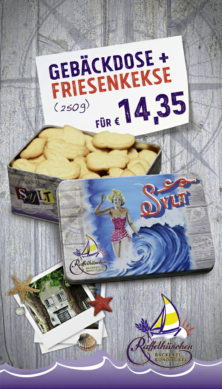 Gebäckdose & Friesenkekse